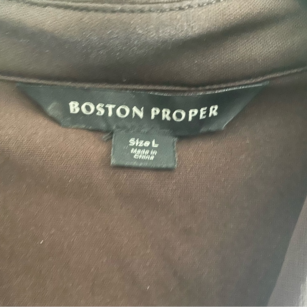 Boston Proper Chocolate Brown Dress